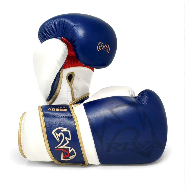 Rival Boxing RS80V Impulse Sparring Gloves Navy/Gold
