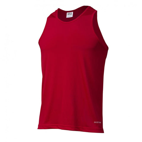 Title Boxing Aerovent Elite Boxing Competition Jersey Tank Red